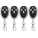 Kingdder 4-channel remote front view for easy, keychain-ready access.