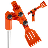 KINGLEV gutter cleaner multi-angle enables ground and ladder access with 270-degree rotation