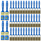 KingOrigin 1.5-inch flat brush set for smooth, even coverage on walls and furniture