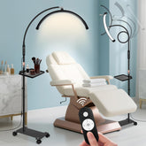 KIRKAS Lash Light Half Moon Lamp illuminates lash sessions with shadowless precision.