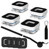 Kiss Core hard-floor sliders with silent wheels protecting floors during moves.