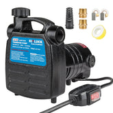KITLUCK Water Transfer Pump front view shows durable cast iron construction for tough jobs.