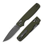 Kizer Original 2 clutch lock knife in hand, showcasing secure one-handed operation.