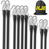 KJE bungee cord 10in with S-hook for secure cargo during transit.