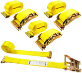 KJE E-Track 2in strap secured in a truck bed for safe cargo transport.