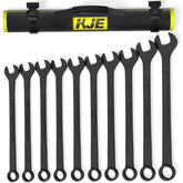 KJE jumbo wrench open end grips large fasteners on heavy equipment.
