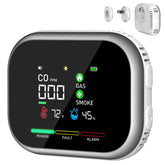 KJYSDS Carbon Monoxide Detector Plug-In front view with real-time readings