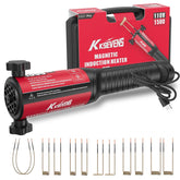 KKSEVENS Induction Heater 1500W showing precise heating for fast bolt work
