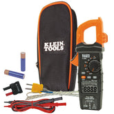 Klein Tools CL800 digital clamp meter display for clear readings