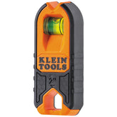 Klein Tools MSF100 magnetic stud finder detects metal studs beneath drywall for precise markings
