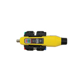 Klein Tools VDV512-101 Explorer 2 coax tester front view for pocket testing.