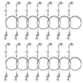 Klisdophe sturdy rail hook on nickel-plated rail supports frames up to 66 lb.
