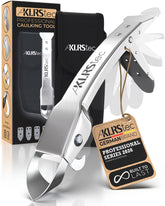 KLRS KLRStec 4-in-1 caulk remover kit, versatile tool for joint prep and finishing.