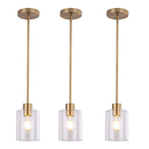 KLSS brass pendant light 12in stem assembly for versatile height options
