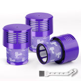 Klypticfit Dyson V10 filter pack enhances filtration for cleaner air and easier maintenance.