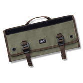 Knafs Burrito Grande open knife storage roll showing organized blade pockets for quick access