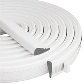 KNEELISA wedge weather strip white fills gaps for doors and windows