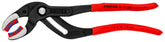 KNIPEX 81 11 250 pipe gripping pliers securely grab pipes up to 3 inches.