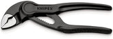 KNIPEX Cobra XS Mini Water Pump Pliers 100mm in action for confined spaces.