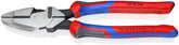 KNIPEX high-leverage lineman's pliers delivering easier cutting power with New England head.