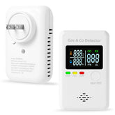 KOABBIT 4-in-1 detector front view with real-time CO and gas readings