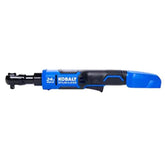 Kobalt 24V Max ratchet with quick socket changes for automotive maintenance.