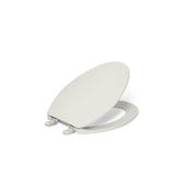 KOHLER Brevia elongated seat front view for a snug bathroom upgrade