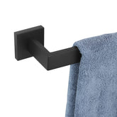 KOKOSIRI B4003BK-L32 towel bar wall-mounted for bathroom organization