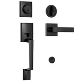 Kolet front door lock set in zinc alloy offering long-lasting security.