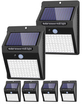Kolpop front door illumination: 6-pack solar motion lights for added security.