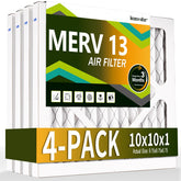 Komashr dust-defense filter 10x10 captures airborne particles for cleaner air.