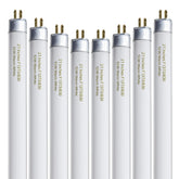 Konideke 8-pack 21-inch T5 bulbs box packaging for quick replacement