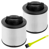 KONIGEEHRE DXVC4001 two-pack cartridge filter for DEWALT vacuums improves dust capture