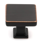 KOOFIZO oil rubbed bronze knob closeup showing durable metal finish for cabinets