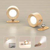 Koopala 2PACK LED wall lamps offer cordless operation with rechargeable battery.