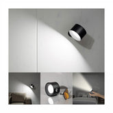 Koopala wall-mounted LED reading light with three color temps for study and relaxing evenings.