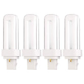 KOR 4-pack 13W GX23-2 base front view, ready-to-install replacement
