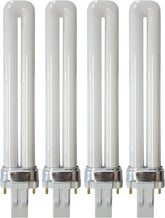 KOR PL13S/27/ECO four-pack packaging for easy home lighting replacements.