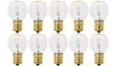 KOR S11/N 40W clear bulb for reliable task lighting in desk lamps.