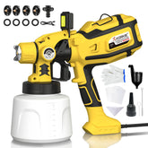 KORKIE paint sprayer with 1250W motor provides powerful, smooth coverage for walls and fences.