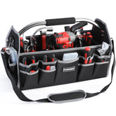 KOWSINDE 18-inch tool bag open-top for quick access to essential tools
