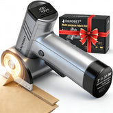 KOXOBET 2026 upgrade cordless cutting tool with LED display for precise fabric and cardboard cuts
