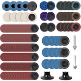 KQCXIK 170pcs sanding disc set for metal, wood, and paint tasks