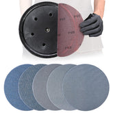 KQCXIK 9-inch mesh disc in 60-grit for fast drywall prep.