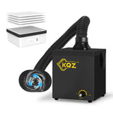KQZ B1 Solder Fume Extractor front view showing strong suction.