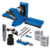 Kreg 720PRO pocket-hole jig setup demonstrates quick, precise alignment.