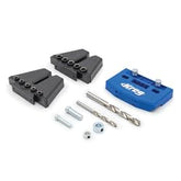 Kreg Dowel Jig Kit with removable drill guides for precise cabinet joints.
