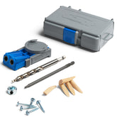 Kreg R3 Jr pocket-hole jig in compact design for portable woodworking.