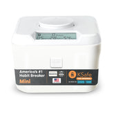 KSafe time-lock safe on counter helps curb snacking temptations.