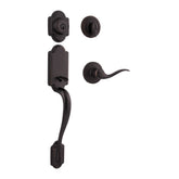 Kwikset Arlington front door handle set enhances curb appeal with secure entry